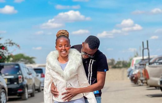 YouTuber Eve Mungai and her boyfriend Director Trevor