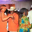 Nominated Senator Karen Nyamu dancing with Deputy President Rigathi Gachagua during Mathira MP Eric Wamumbi and Murang’a Woman Representative Betty Maina’s traditional wedding.