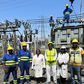 Kenya MD and CEO Dr Eng Joseph Siror engaging with our technical team at Lanet Substation