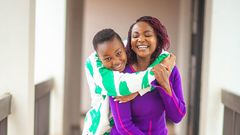 Judy Nyawira & her daughter Mumbus