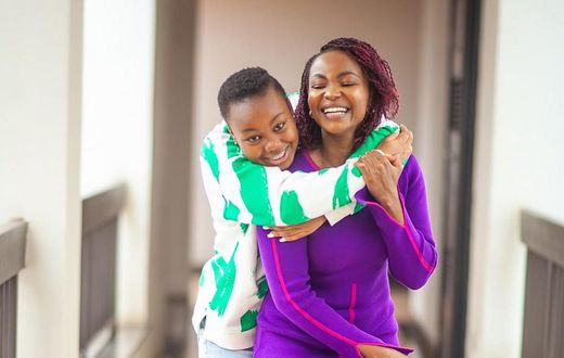 Judy Nyawira & her daughter Mumbus