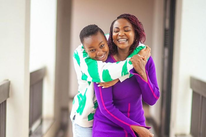Judy Nyawira & her daughter Mumbus