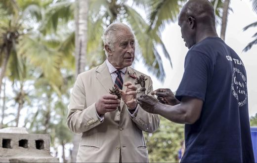King Charles III in Kenya
