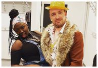 Wendy-Kimani and her hubby