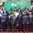 President William Ruto with visiting African heads of state and other dignitaries