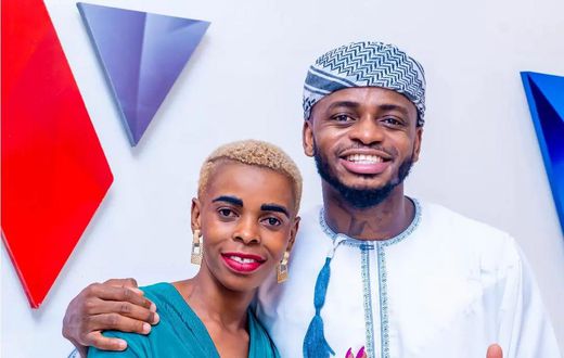 Diamond Platnumz and Actress Recho Elias (Zuwena)