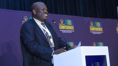 Kenya Power CEO & MD Joseph Siror speaks during the Kenya Power Grid Conference on June 8, 2023