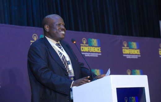 Kenya Power CEO & MD Joseph Siror speaks during the Kenya Power Grid Conference on June 8, 2023