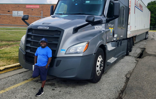 Joakim Mwangi is a 35-year-old truck driver in the United States who is making waves on TikTok as Katuosis The Truck Guy.