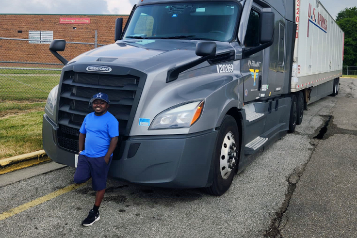 Joakim Mwangi is a 35-year-old truck driver in the United States who is making waves on TikTok as Katuosis The Truck Guy.