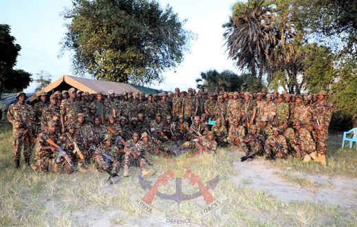 KDF Troops
