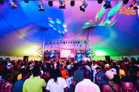 Ami Faku performing at Drip Fest 2023