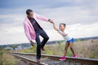 Dr. Kingori with his daughter (Instagram)
