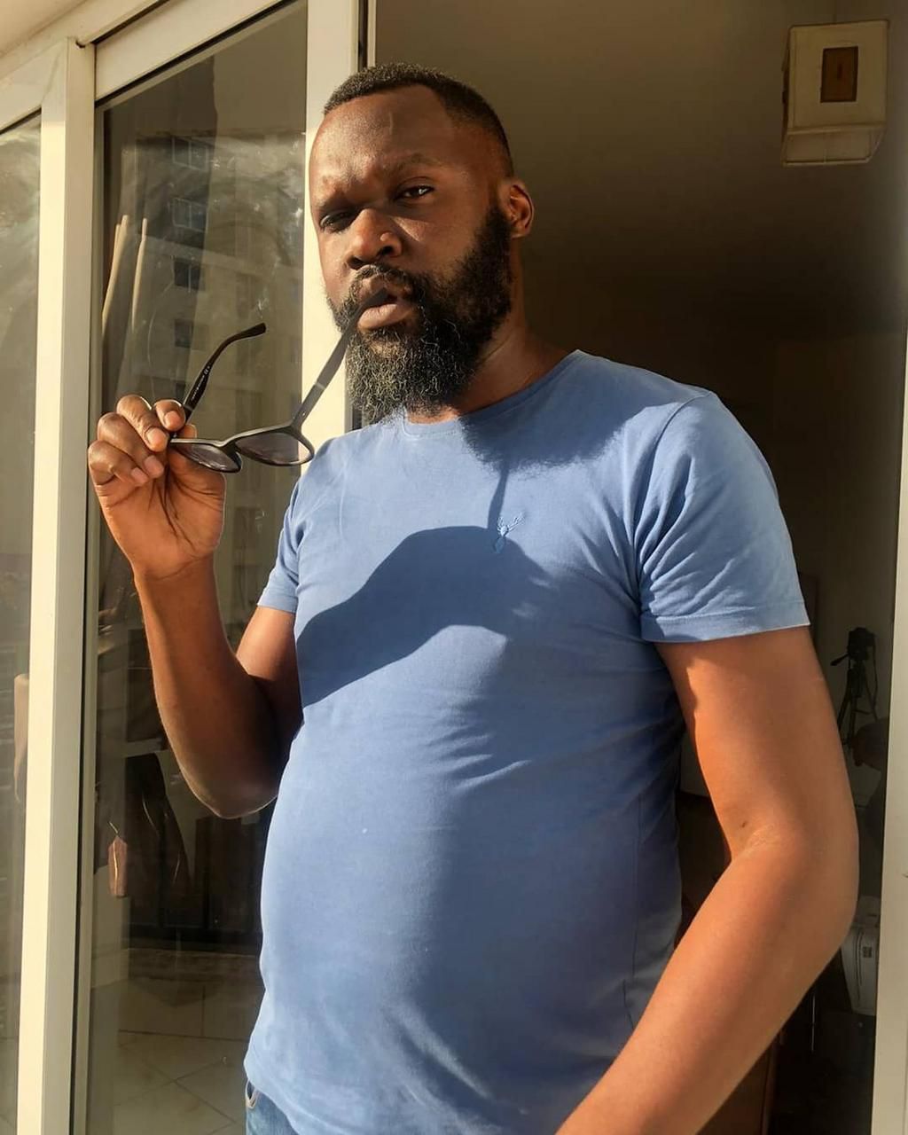 Hot 96 presenter Nick Odhiambo