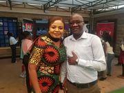 Radio presenter Ali Kauleni and Mwanaisha Chidzuga