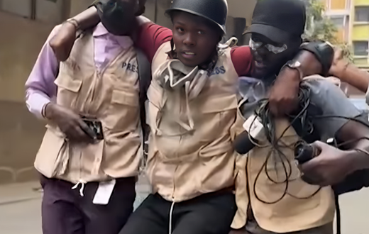 K24 journalist Joel Chacha injured during ant-government protests