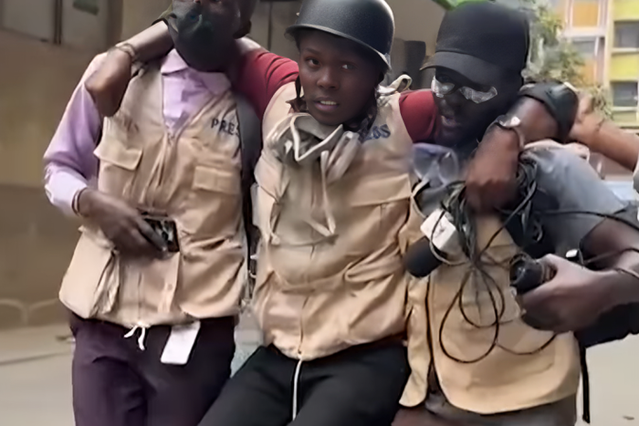 K24 journalist Joel Chacha injured during ant-government protests