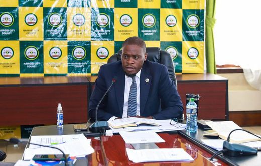 Nairobi County Governor Johnson Sakaja