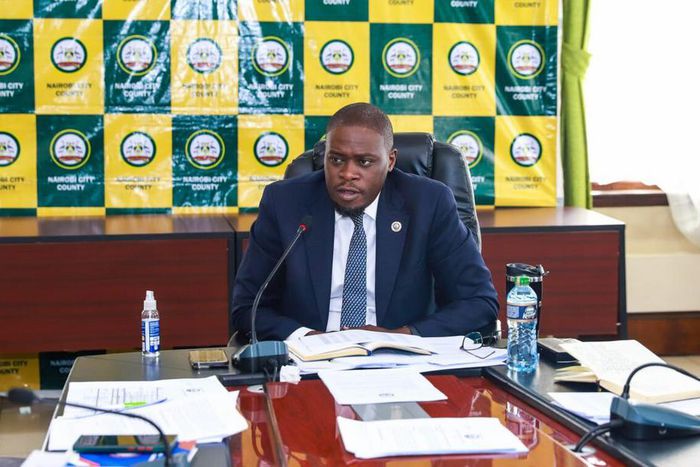 Nairobi County Governor Johnson Sakaja