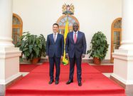 President William Ruto met with the Chinese Ambassador to Kenya, Dr. Zhou Pingjian, at State House in Nairobi on December 20, 2022