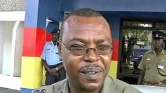 Former police boss Zachary Kingori Mwangi