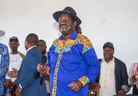 Azimio leader Raila Odinga