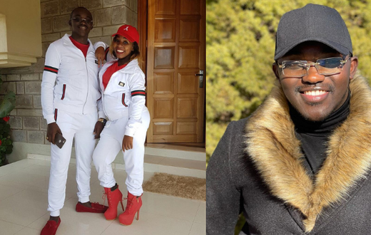 Saumu Mbuvi and Baby Daddy Ben Gatu