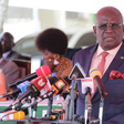 Education Cabinet Secretary Professor George Magoha announces KCSE 2021 results on April 23, 2022