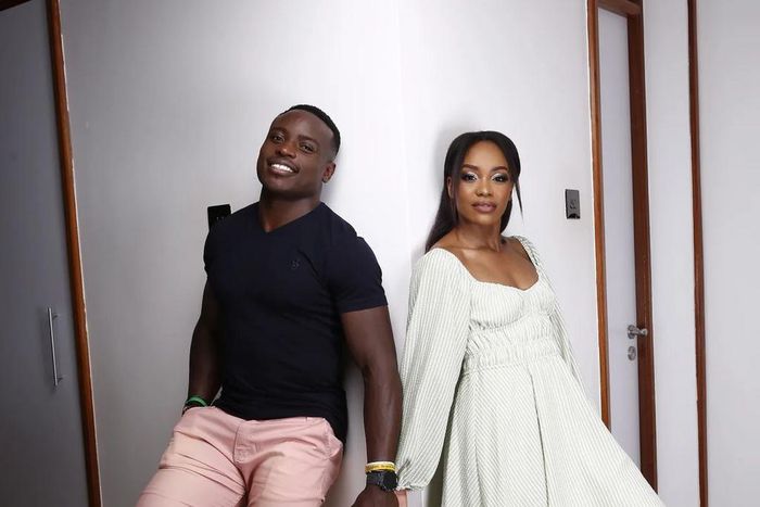 Ferdinand Omanyala and his wife, Laventa Amutavi,