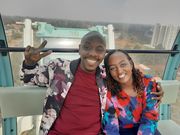 DJ Krowbar and his wife Wanjiru Karumba