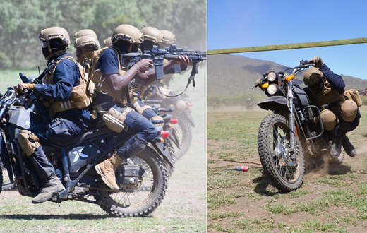DCI's Anti-Terror police unit undertakes heavy training