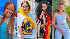 Kamene Goro, Elizabeth Sonia, Alma Mutheu and Eve Mungai