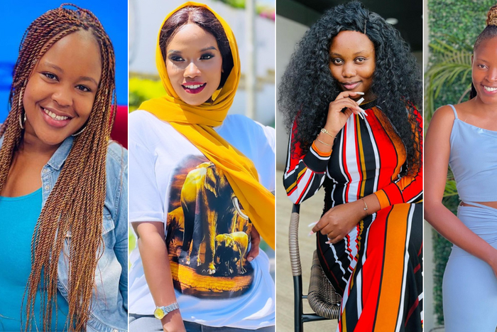 Kamene Goro, Elizabeth Sonia, Alma Mutheu and Eve Mungai