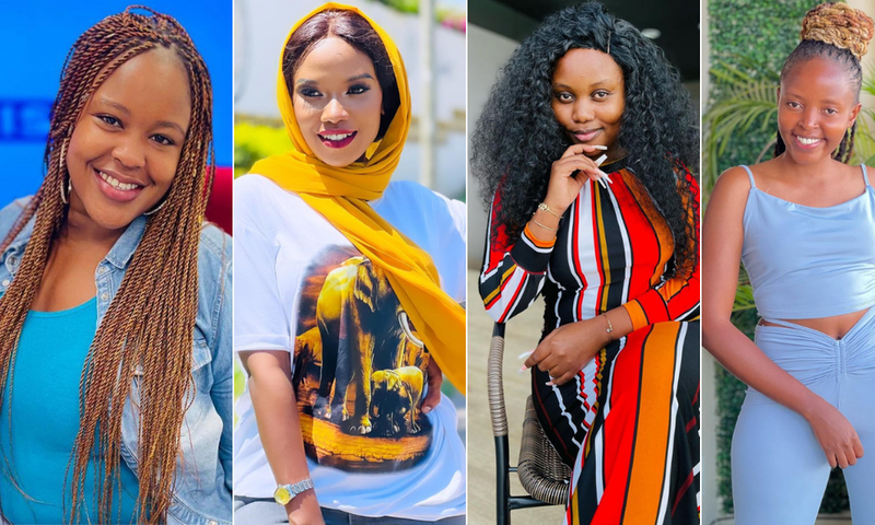 Kamene Goro, Elizabeth Sonia, Alma Mutheu and Eve Mungai