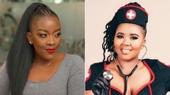 Murugi Munyi and Nurse Judy