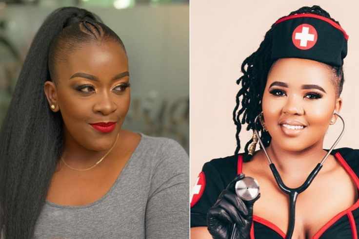 Murugi Munyi and Nurse Judy