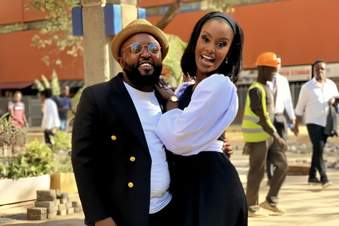 Moji Short Baba and his wife Nyawira Gachugi