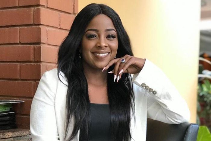 Kenyan actress Jackie Matubia