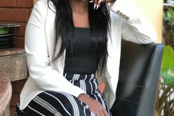Kenyan actress Jackie Matubia