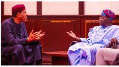 President Mohamed Bazoum of Niger visited President Bola Tinubu at the Presidential Villa, just last Tuesday, July 18, 2023