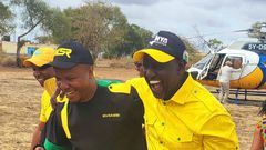 Bonnie Musambi and President William Ruto