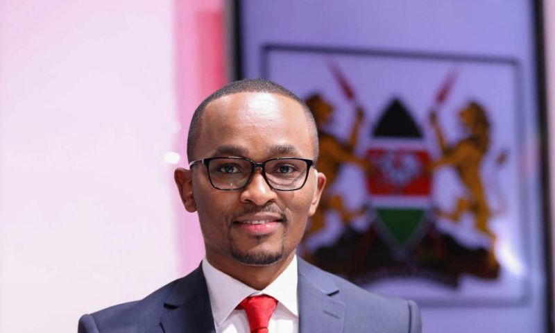 Citizen TV presenter Sam Gituku