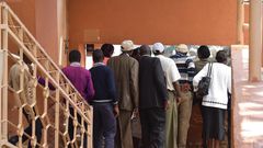 A group of Murang'a residents during a recent county-sponsored trip to the Kenya National Museum