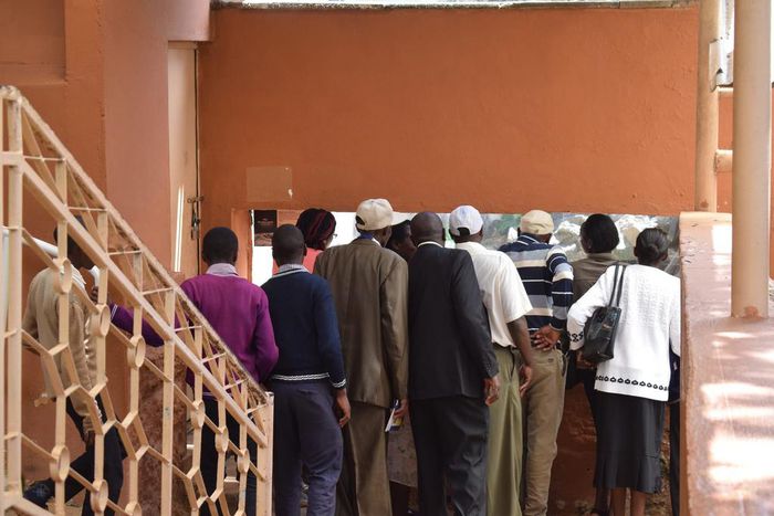 A group of Murang'a residents during a recent county-sponsored trip to the Kenya National Museum