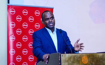 Absa Kenya CEO Abdi Mohamed speaks during a past function