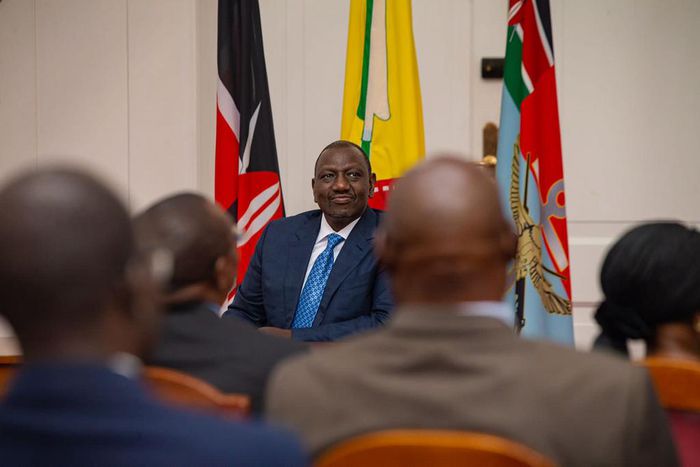 President William Ruto meeting the Presidential Working Party on Education Reform at State House, Nairobi.