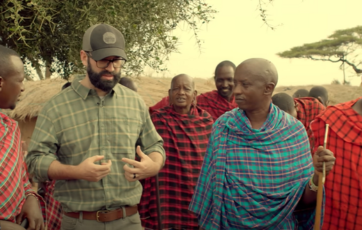 Matt Walsh asks a Maasai community about their perspective on gender issues