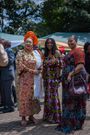 Participants having a chat during the Africa Day in Nairobi