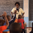 Students in a classroom