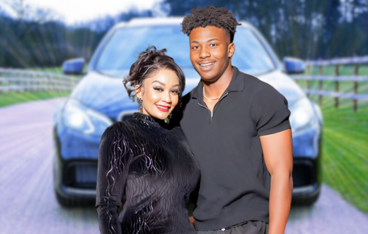 Zari Hassan and her son Pinto Tale